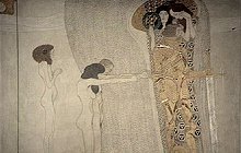 Gustav Klimt: Beethoven frieze (detail)