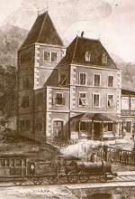 The villa Joachim in Aigen near Salzburg