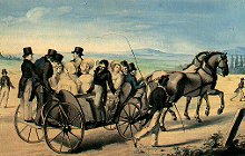 Excursion into the country after a Schubertiad in Atzenbrugg