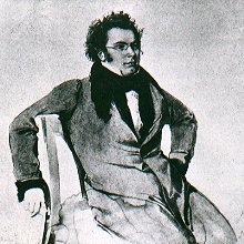 Schubert in 1825