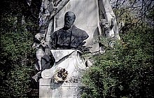 His tomb
